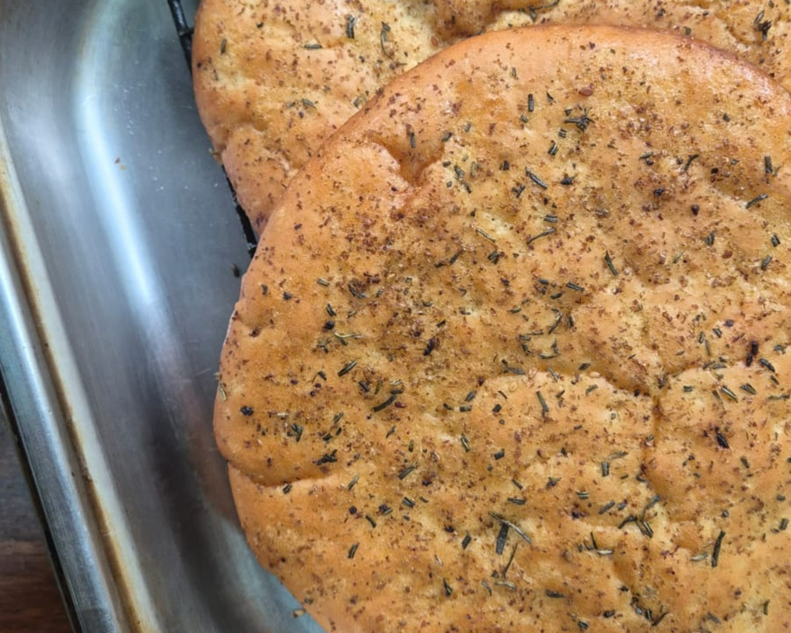 Zaatar & Rosemary Flat Bread - product view 3