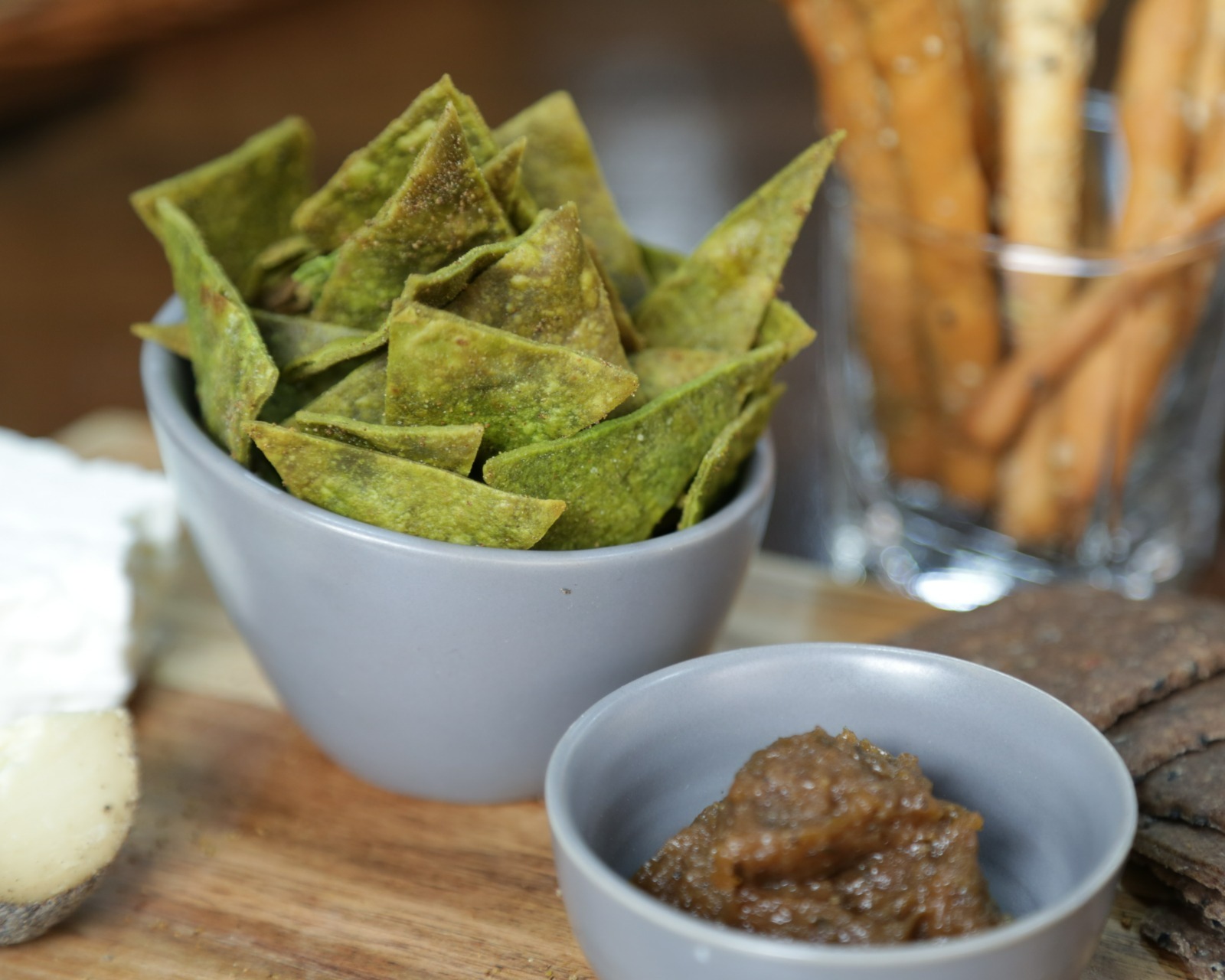 Spiced Spinach Chips (Baked) - product view 2