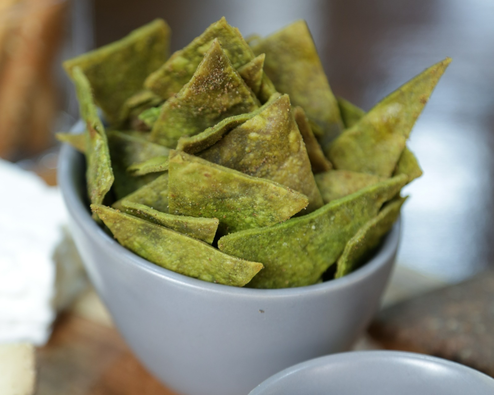 Spiced Spinach Chips (Baked) - product view 3